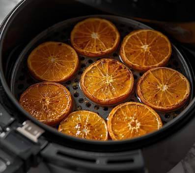 Oranges rôties au chocolat & huile d’olive