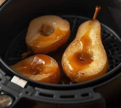 Poires rôties caramel beurre salé