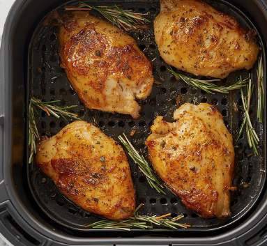 Poulet citron & herbes doré