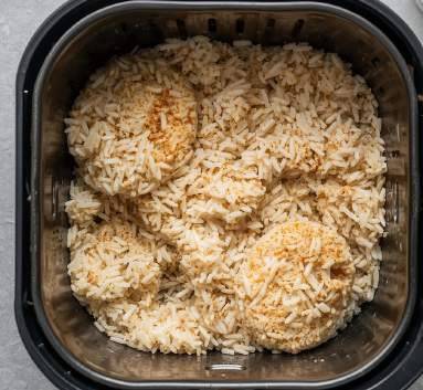 Riz croustillant express