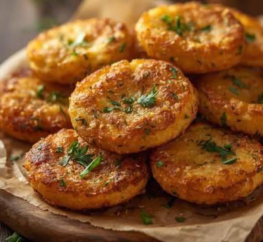 Röstis de pommes de terre dorés