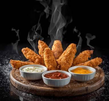 Tenders de poulet croustillants