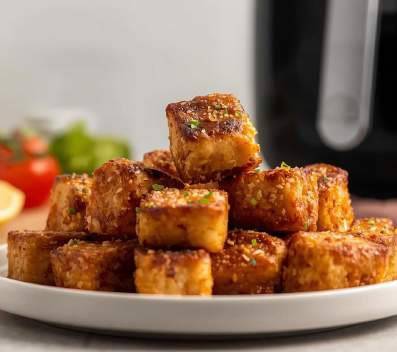 Tofu crroustillant mariné à ll’AirFryer