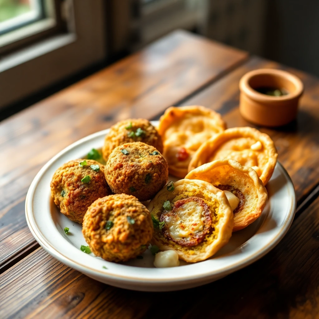 Falafels Balsamique-miel