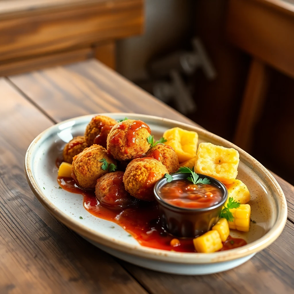 Falafels BBQ fumé