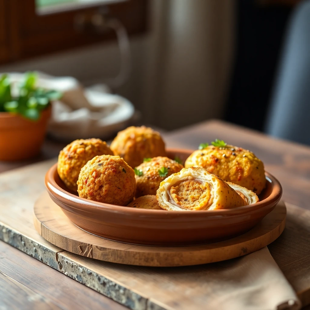 Falafels Cajun épicé
