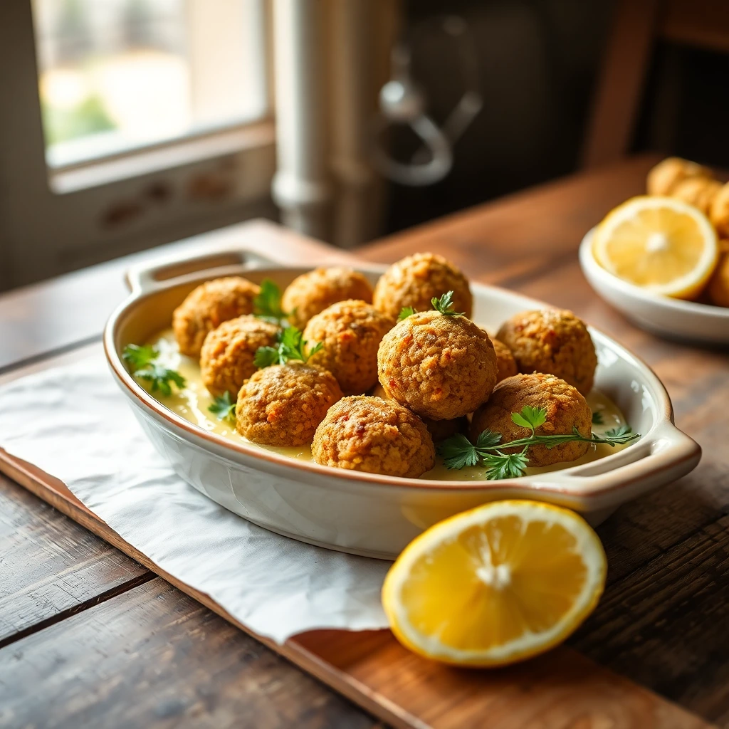 Falafels Citron-poivre