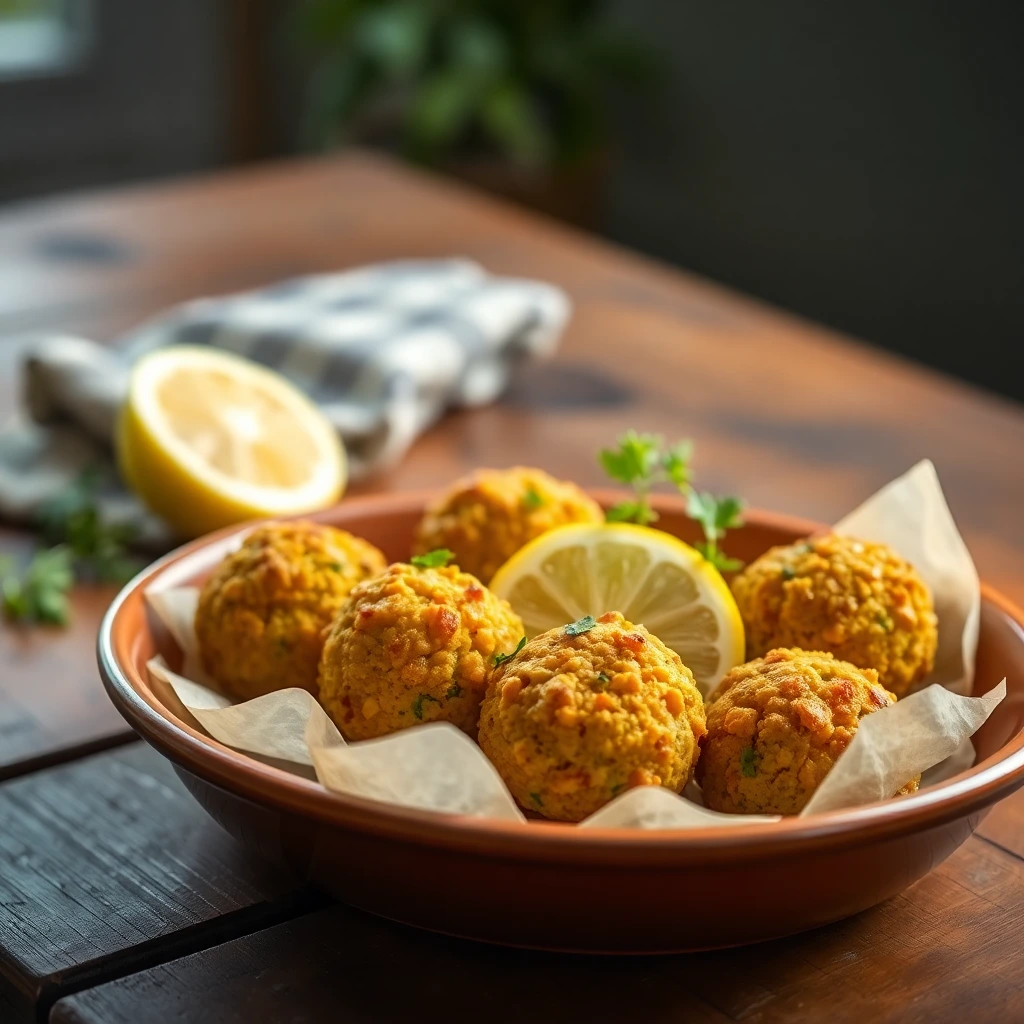 Falafels Citron vert & coriandre