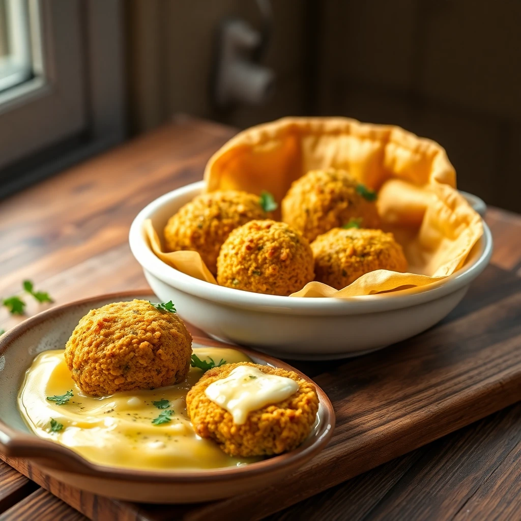Falafels Garam masala