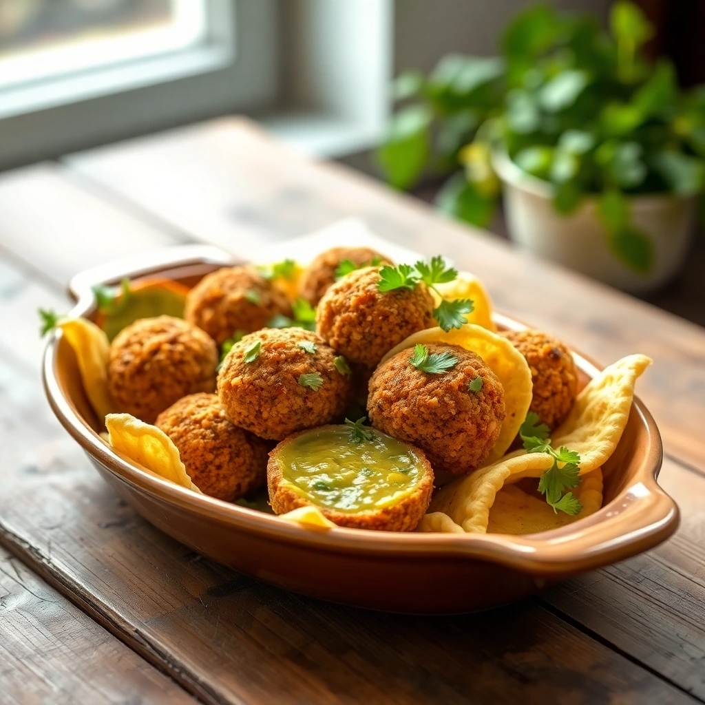 Falafels Moutarde à l’ancienne