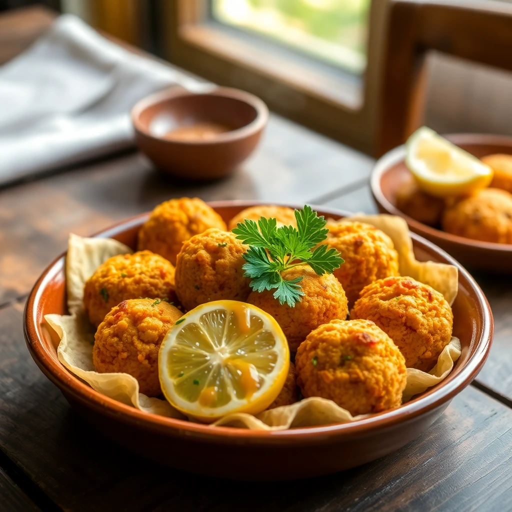 Falafels Piri-piri
