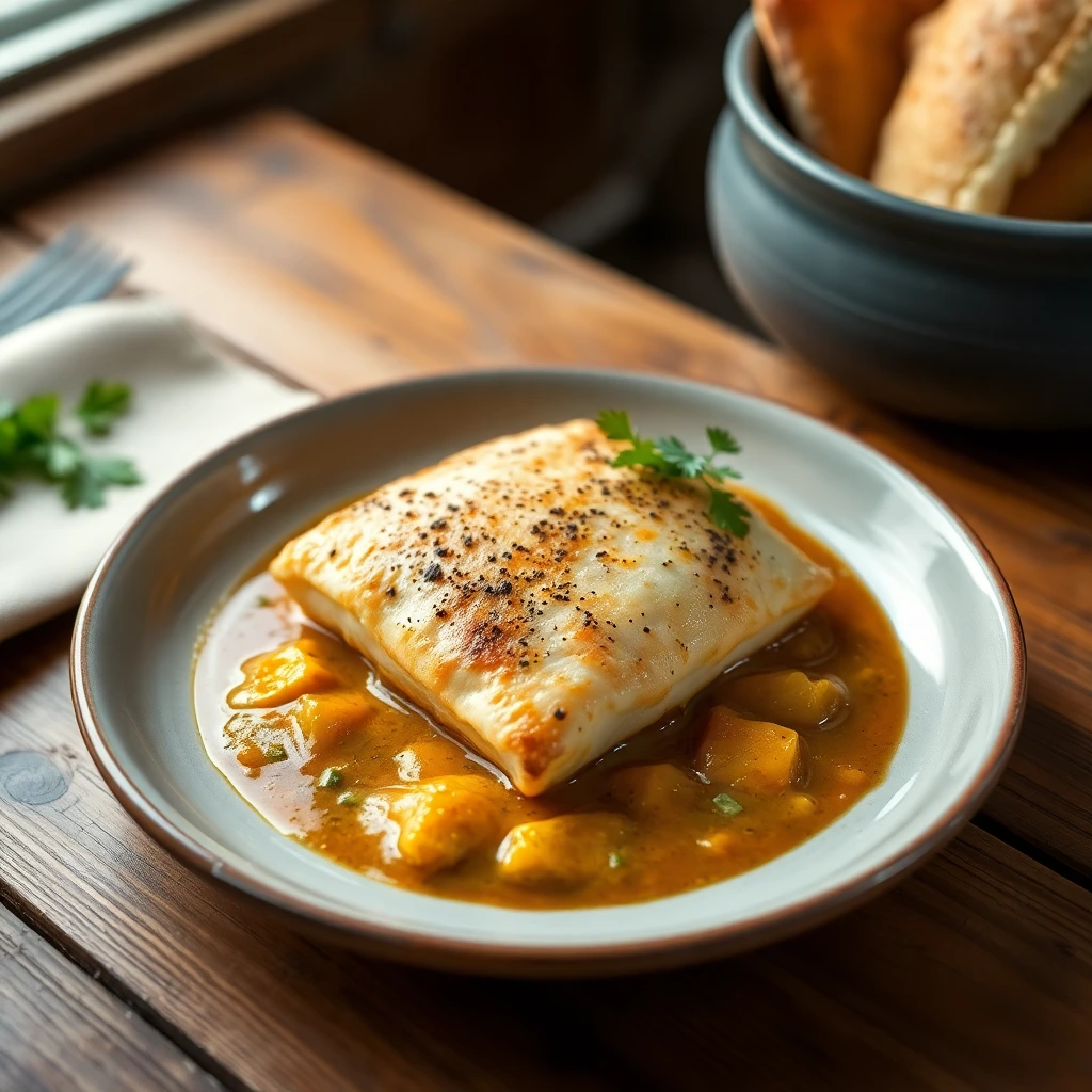 Filet de truite Curry-coco