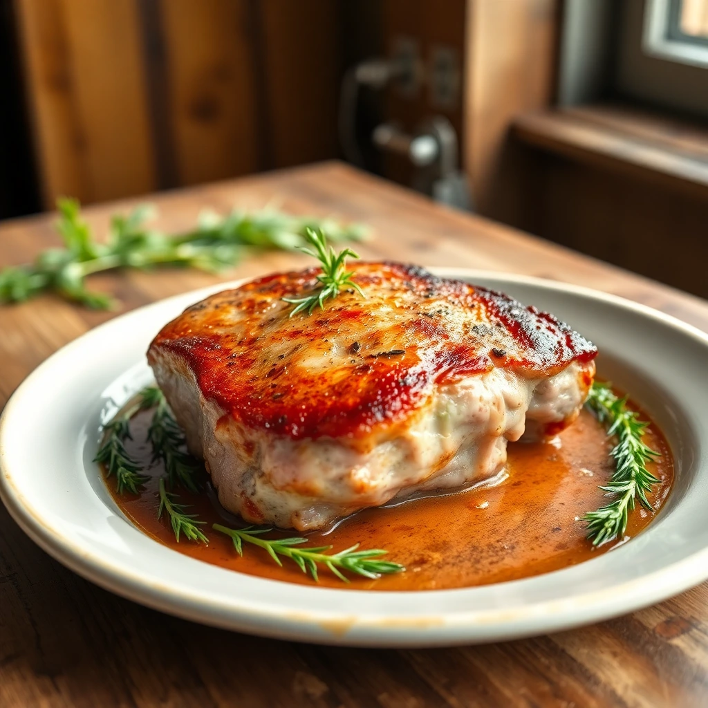 Filet mignon de porc aux herbes