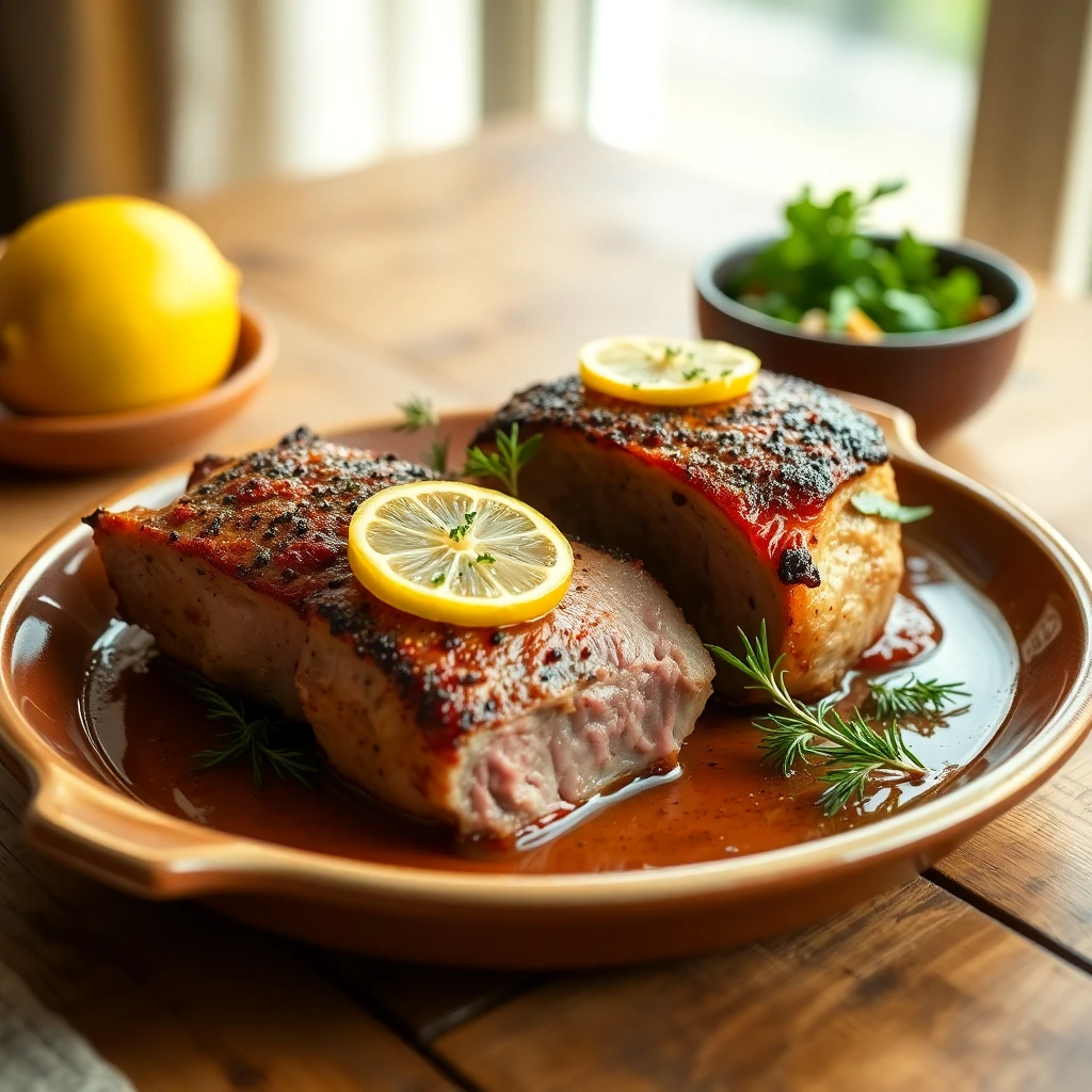 Filet mignon de porc Citron-poivre
