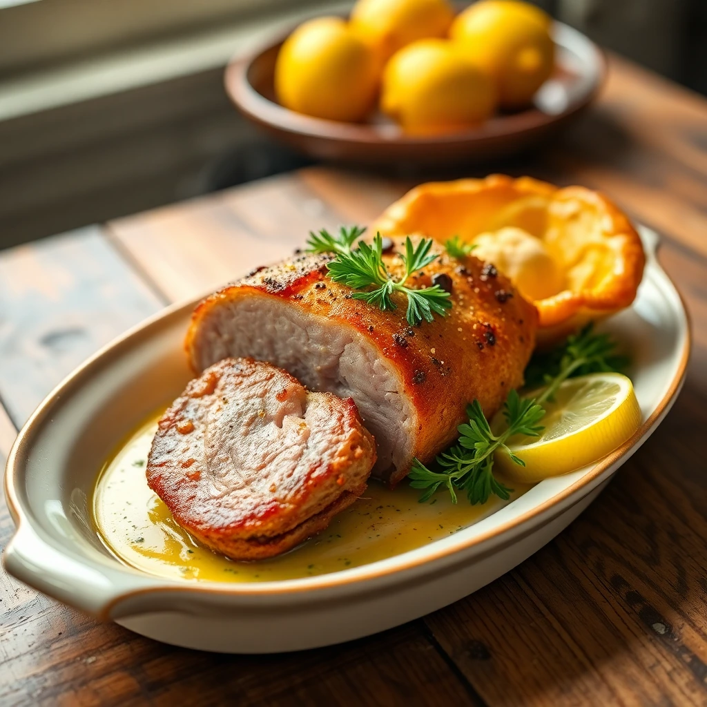 Filet mignon de porc Citron vert & coriandre