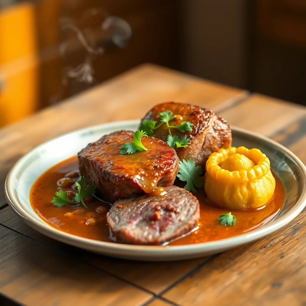 Filet mignon de porc Curry rouge thaï