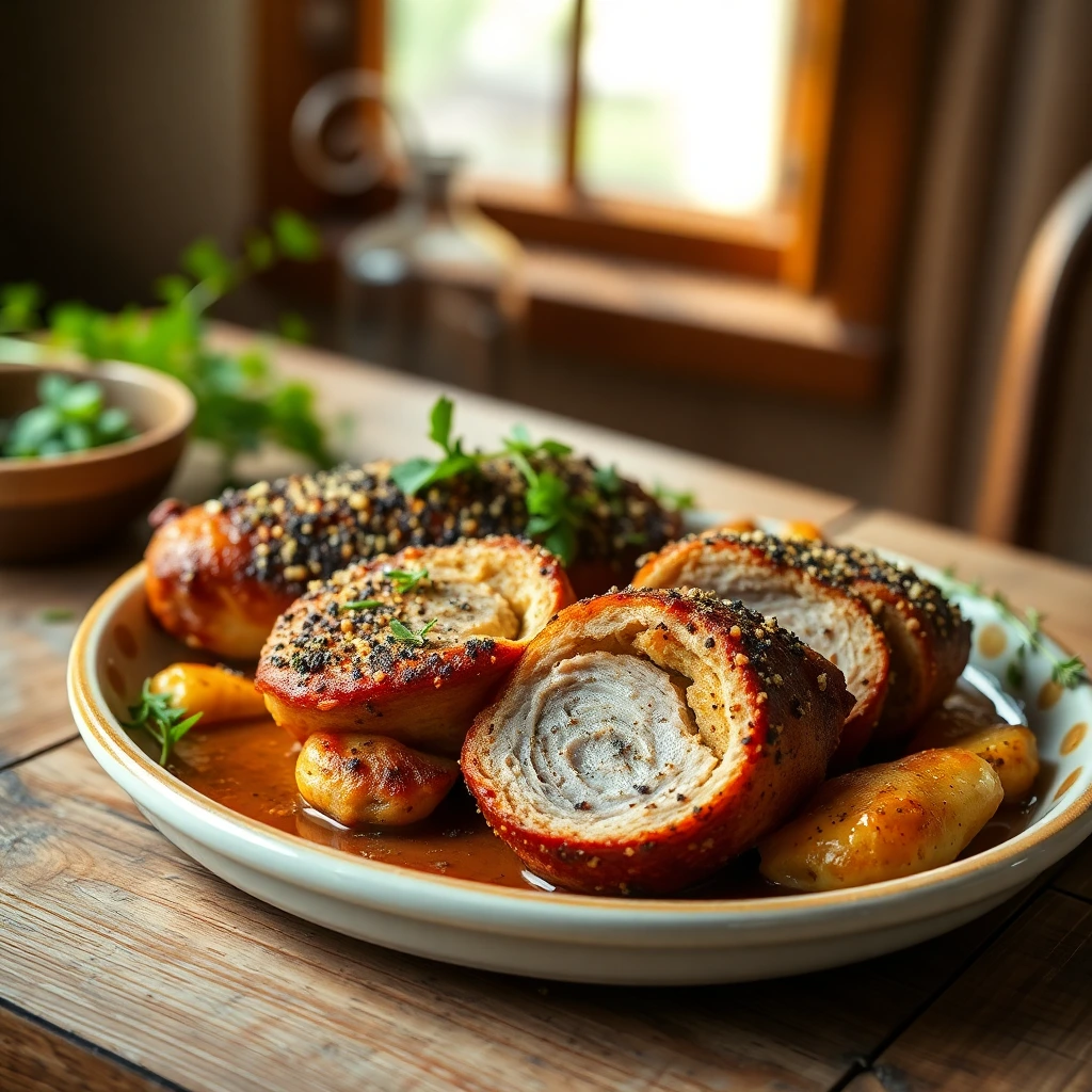 Filet mignon de porc Zaatar
