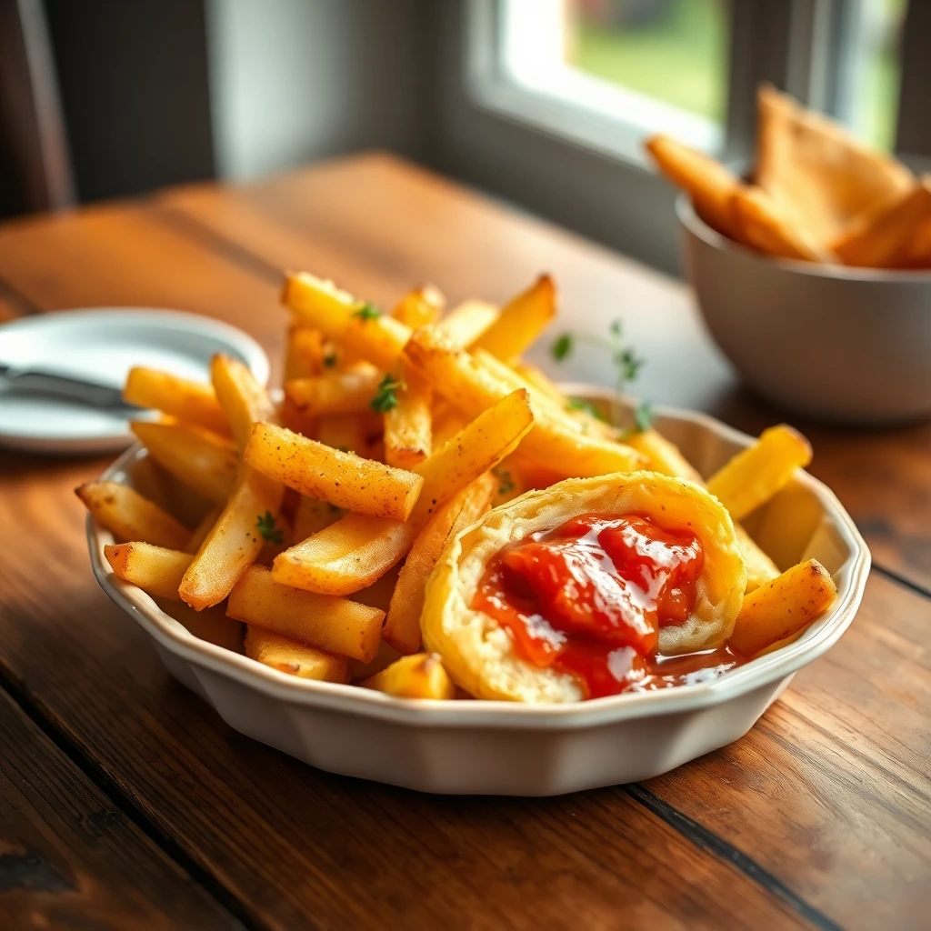 Frites de pommes de terre Buffalo
