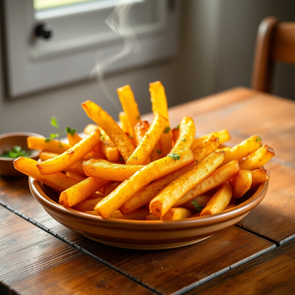 Frites de pommes de terre Cajun épicé