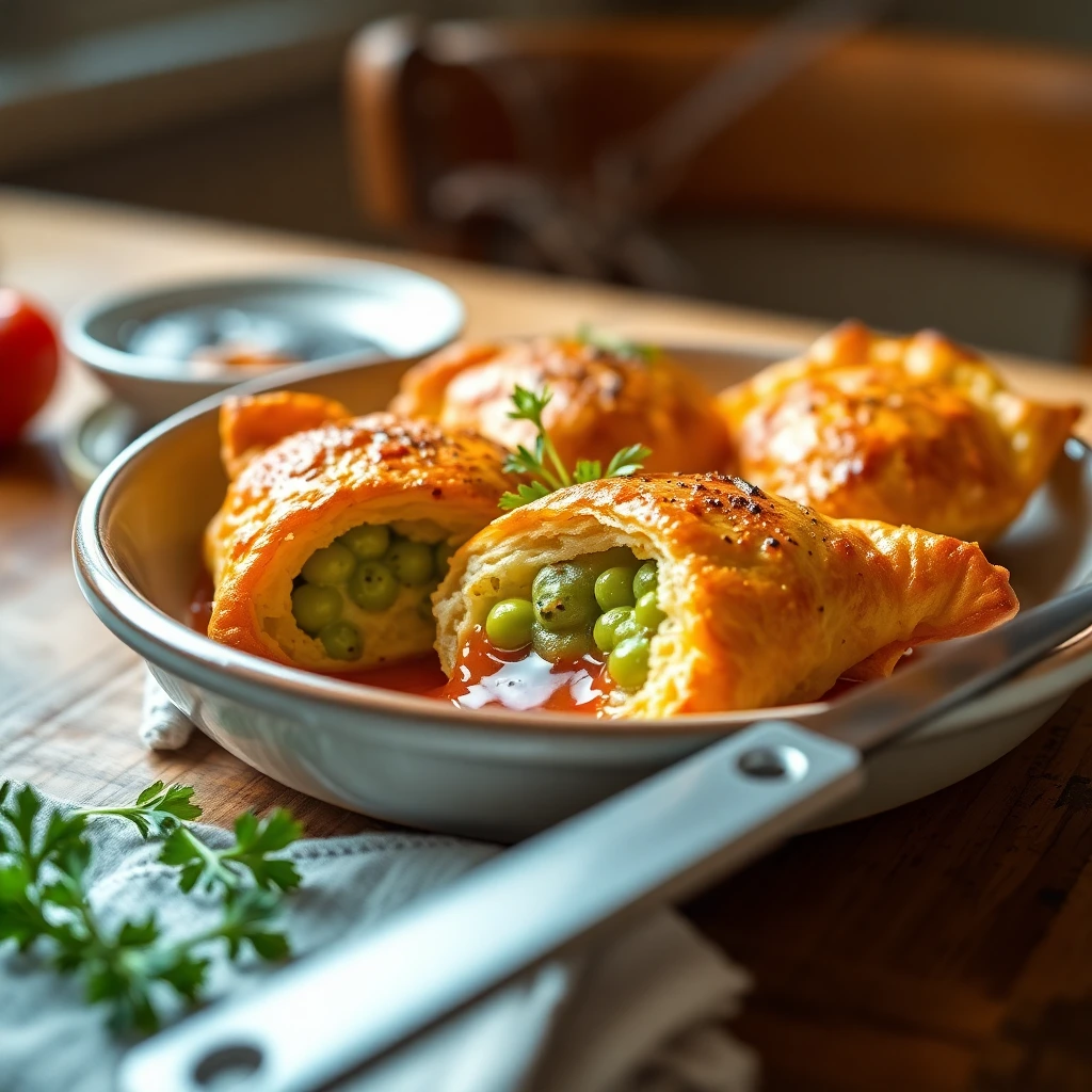Galettes de pois chiches Buffalo