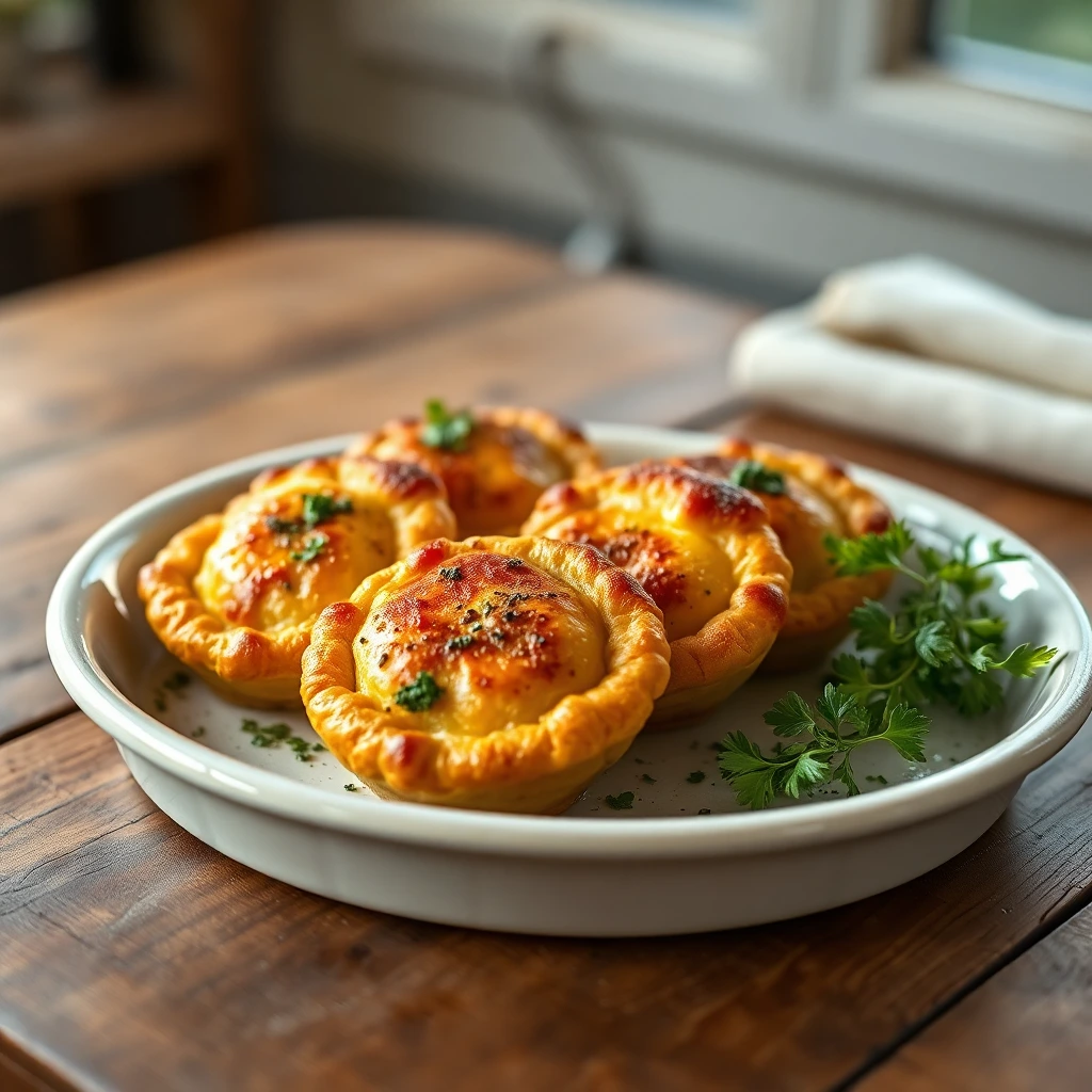 Galettes de pois chiches Chimichurri
