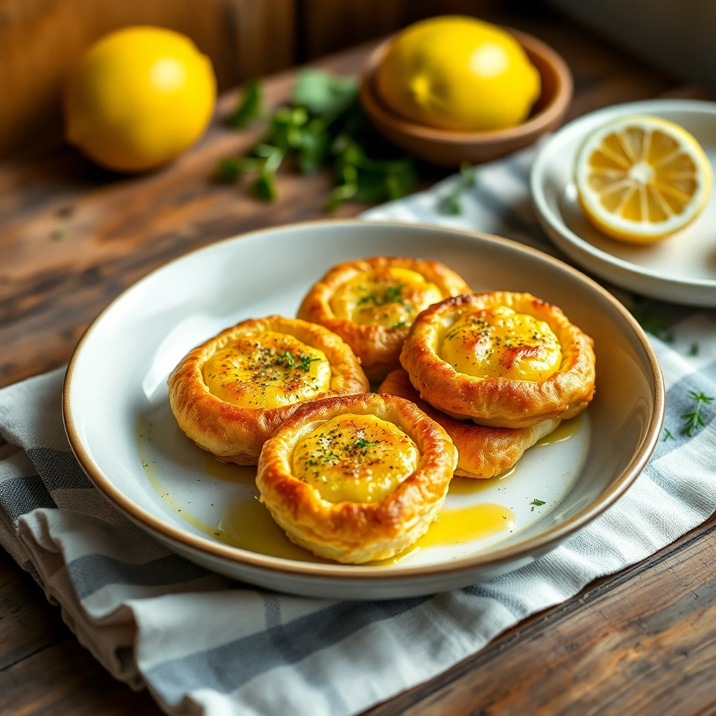 Galettes de pois chiches Citron-poivre