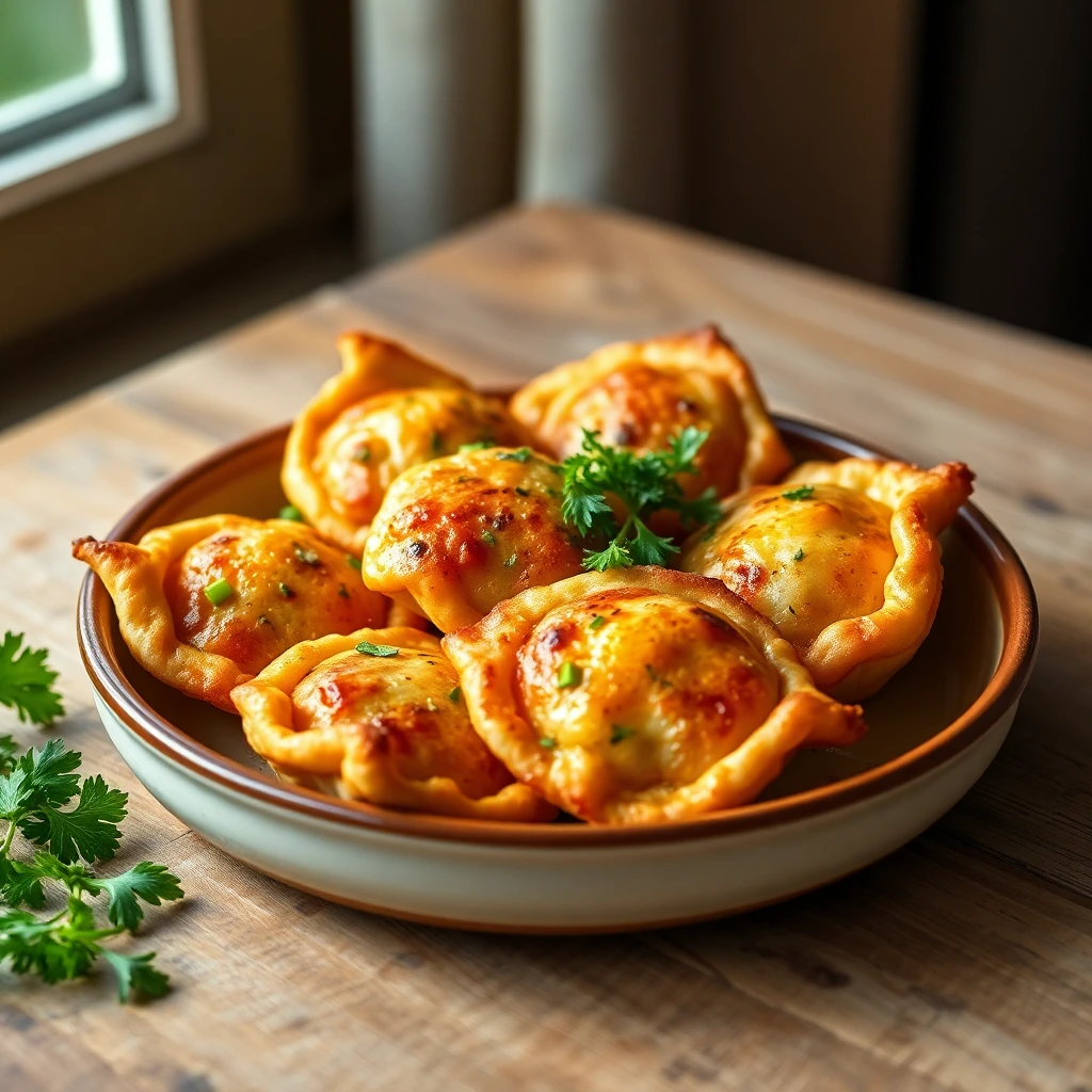 Galettes de pois chiches Coréen gochujang