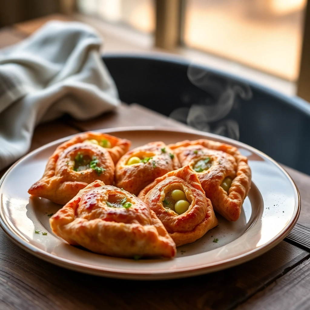 Galettes de pois chiches Harissa