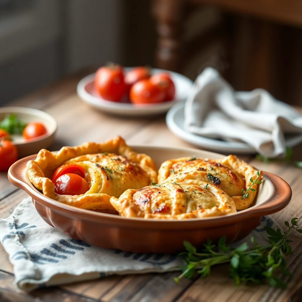 Galettes de pois chiches Méditerranéen