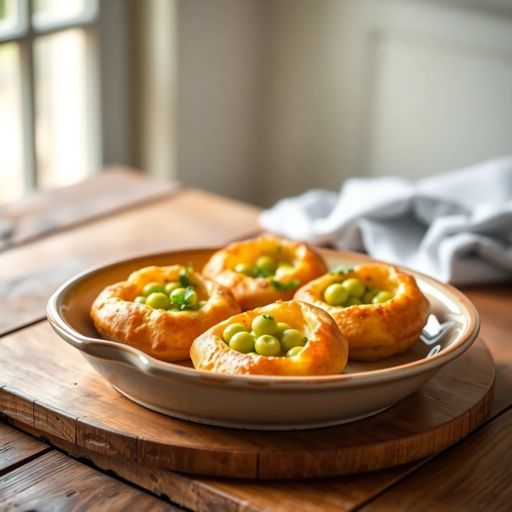 Galettes de pois chiches Romarin-ail