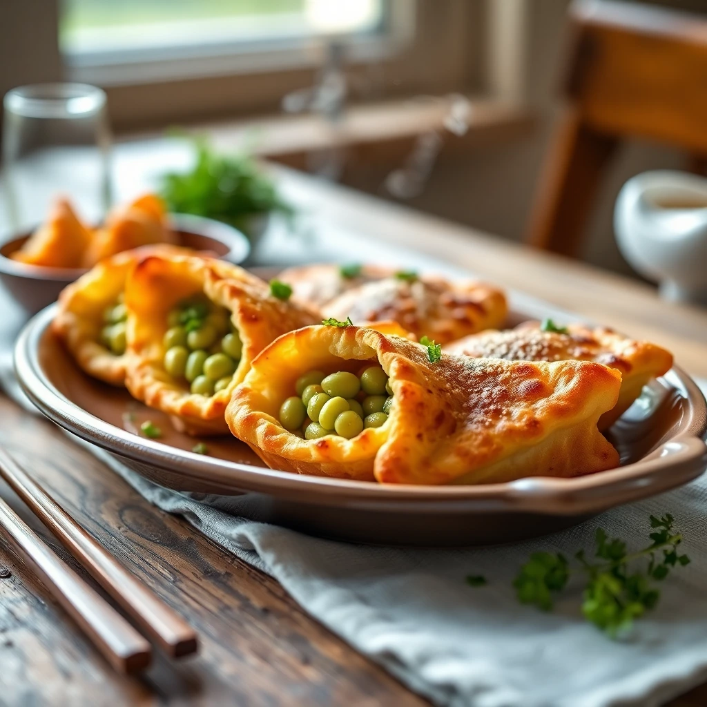 Galettes de pois chiches Teriyaki