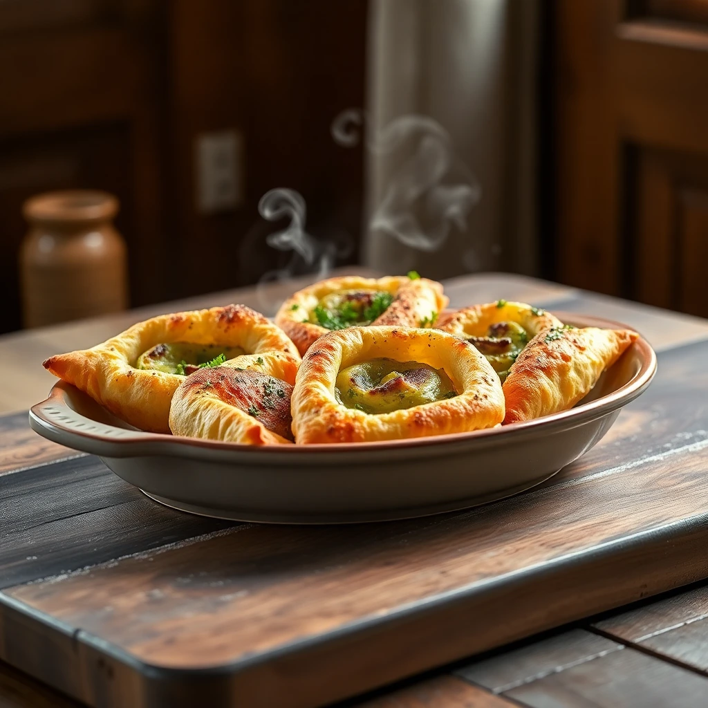 Galettes de pois chiches Zaatar