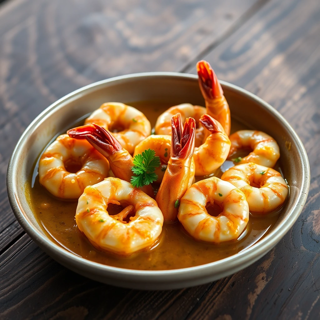 Gambas Curry-coco