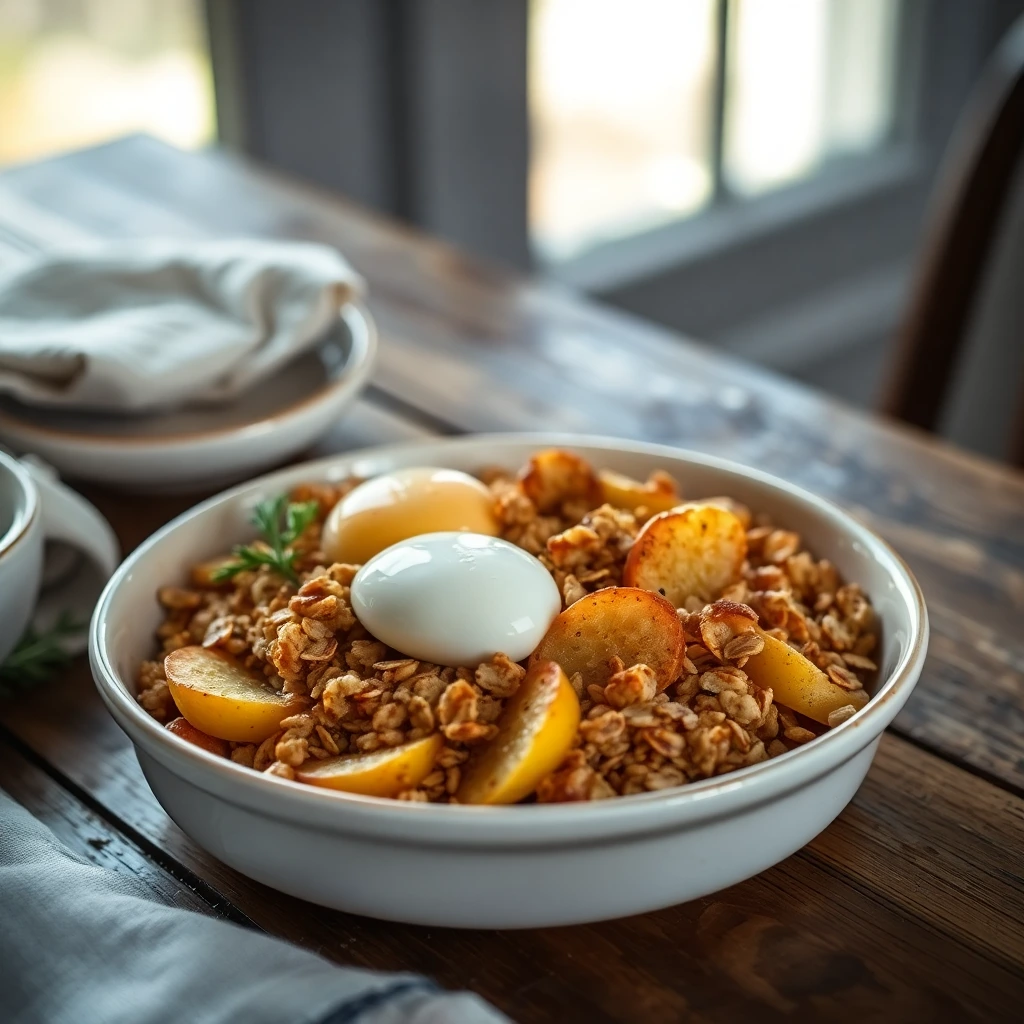 Granola Pommes-cannelle
