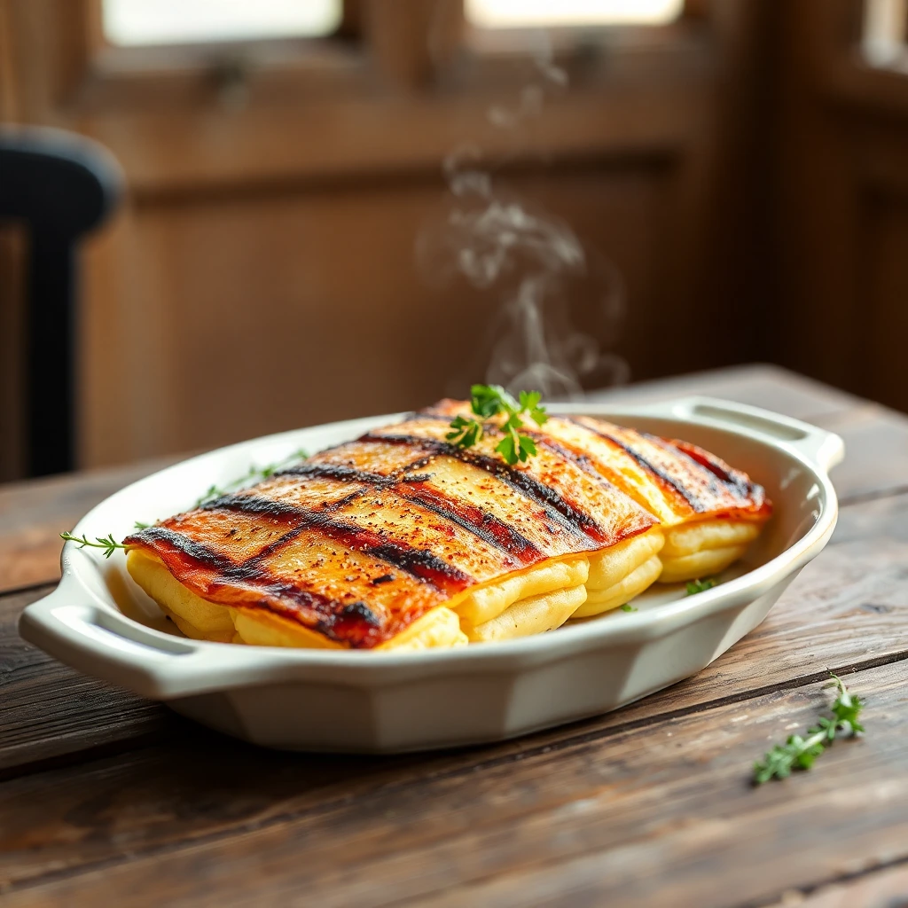 Halloumi grillé Moutarde à l’ancienne