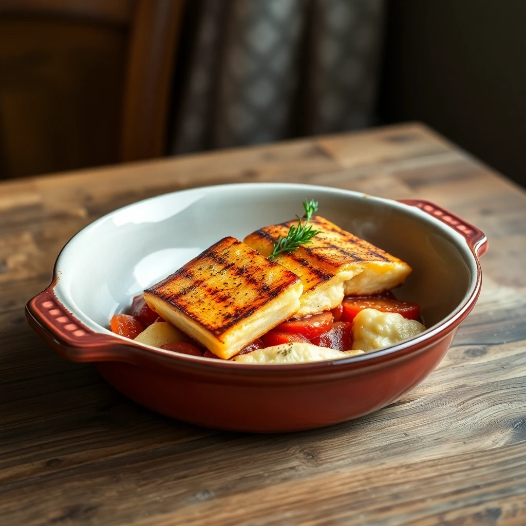 Halloumi grillé Provençal