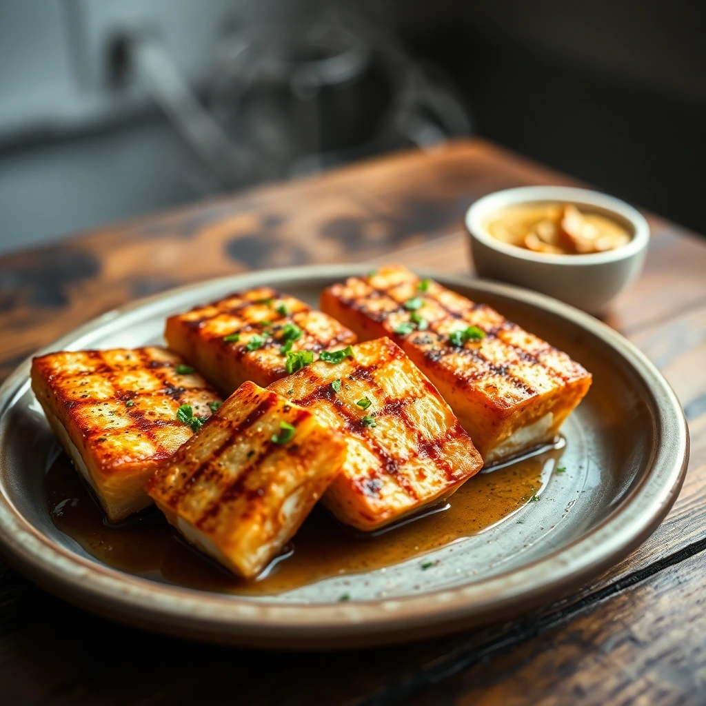 Halloumi grillé Teriyaki