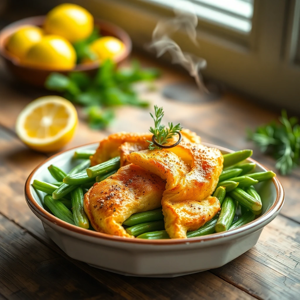 Haricots verts Citron & herbes