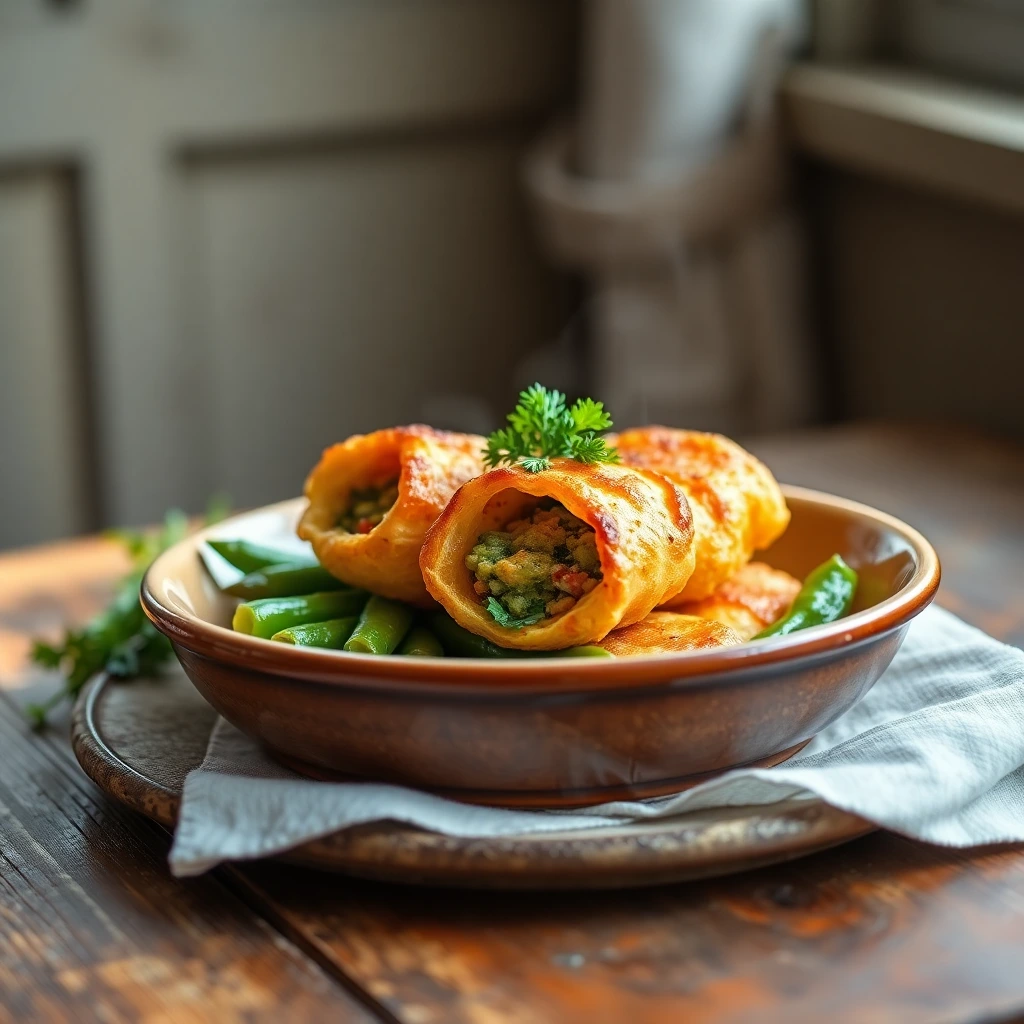 Haricots verts Harissa