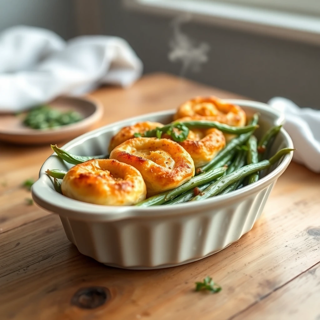 Haricots verts Miel-moutarde