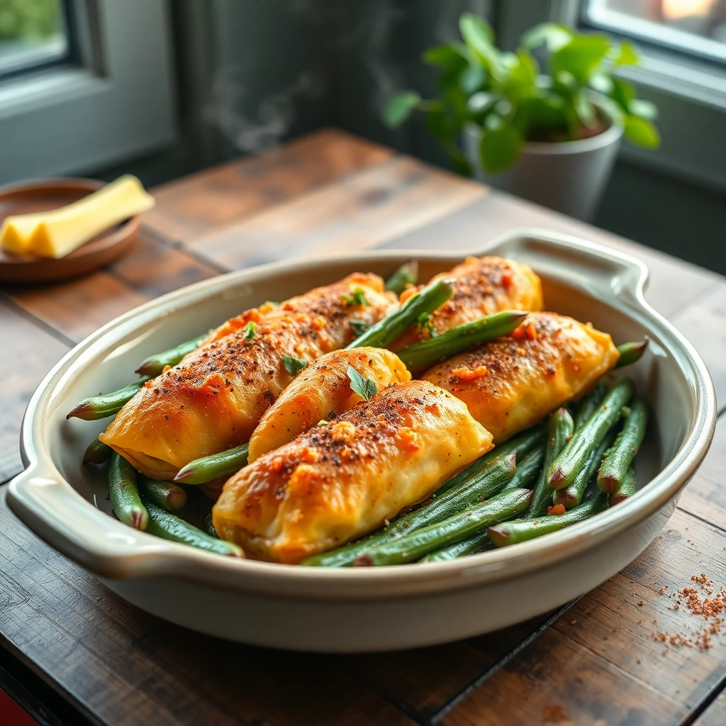 Haricots verts Paprika fumé