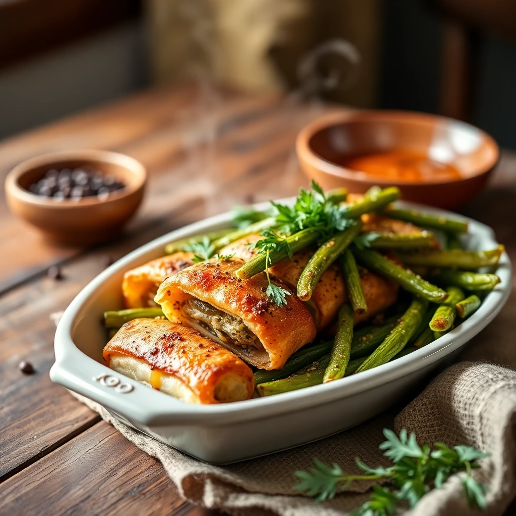 Haricots verts Zaatar