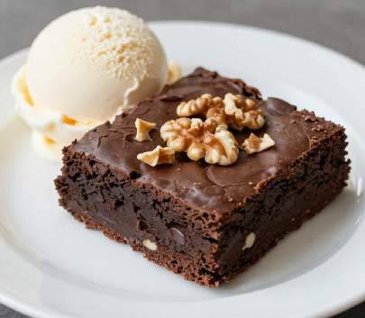 Brownie healthy au chocolat noir