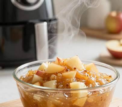 Compote de pommes maison à la cannelle