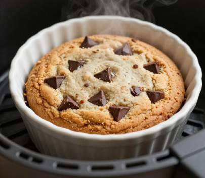 Cookie bowl healthy au chocolat