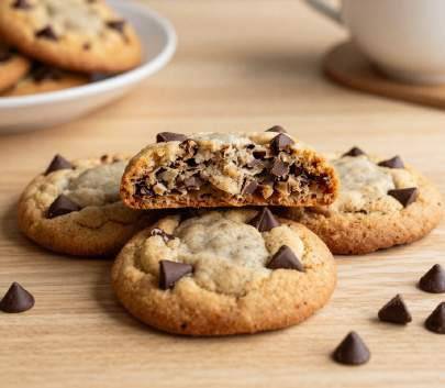 Cookies healthy aux pépites de chocolat