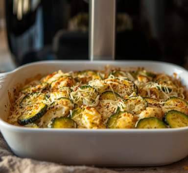 Gratin de courgettes au parmesan