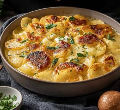 Gratin de pommes de terre version Healthy