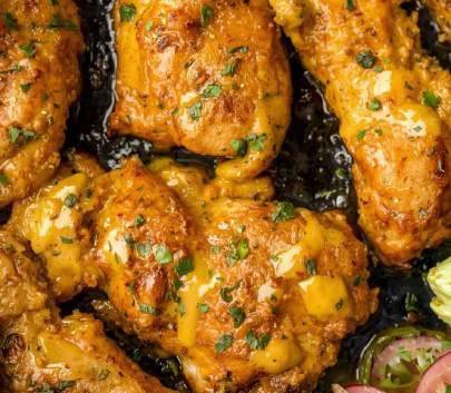 Poulet miel et moutarde healthy