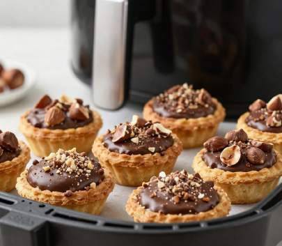 Tartelettes chocolat et noisette